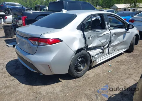 2021 Toyota Corolla L z USA, uszkodzony, nr VIN 5YFDPMAE4MP168184